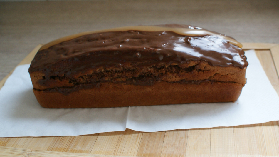 gateau chocolat caramel